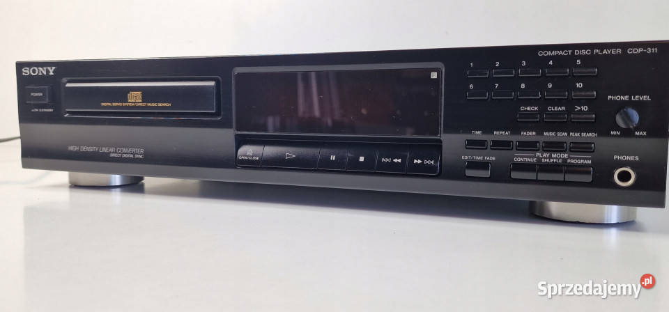 SONY CDP 311 odtwarzacz kompaktowy CD player Międzychód sprzedam