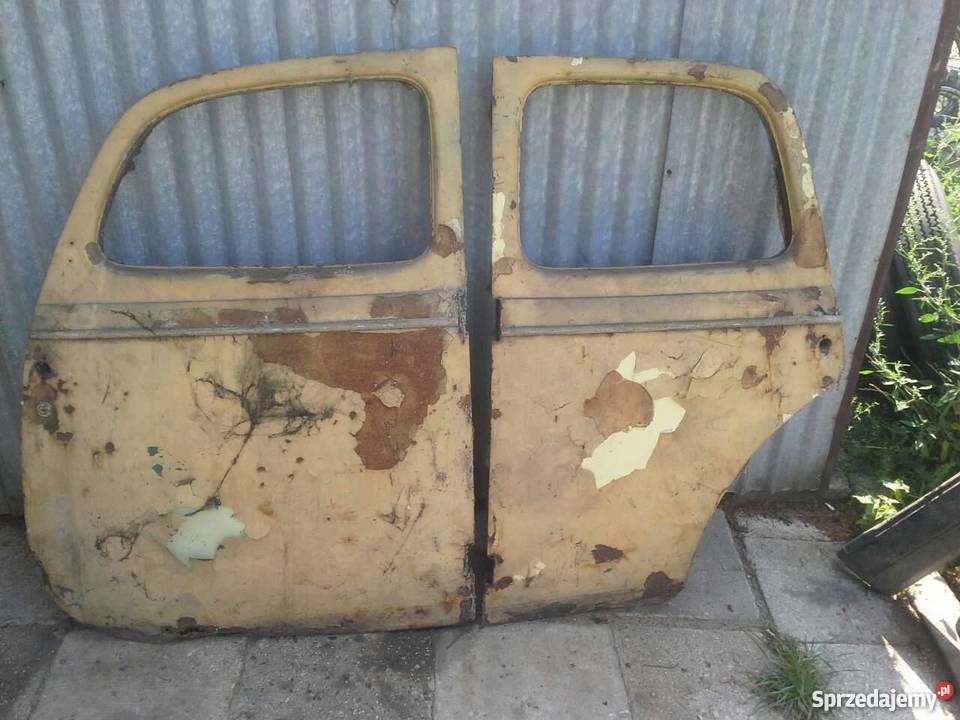 Skoda tudor komplet drzwi 1945r Poznań