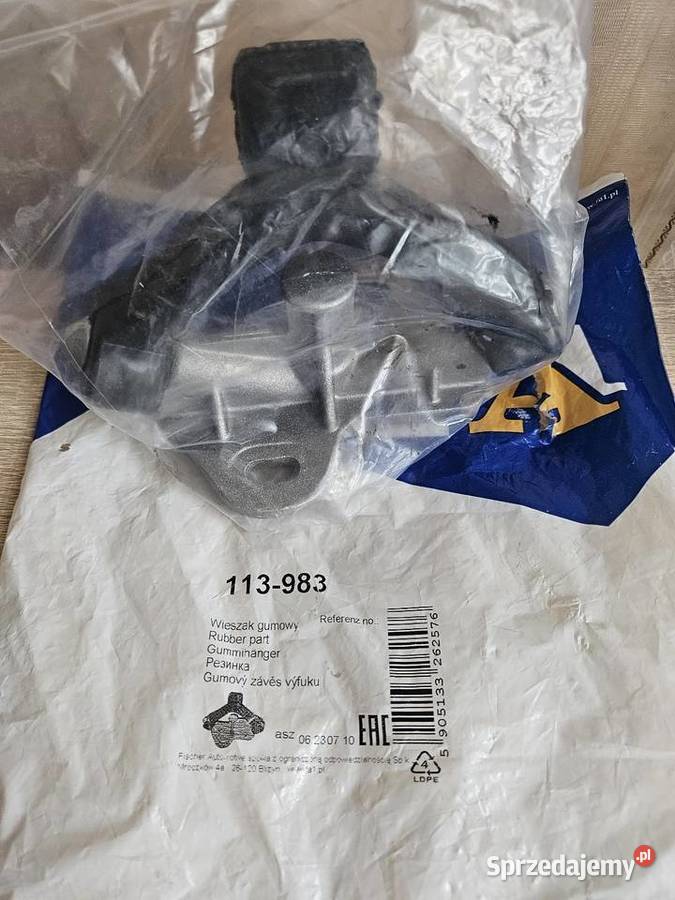 Wieszak gumowy tłumika końcowego Audi A4 VW Dąbrowa Górnicza