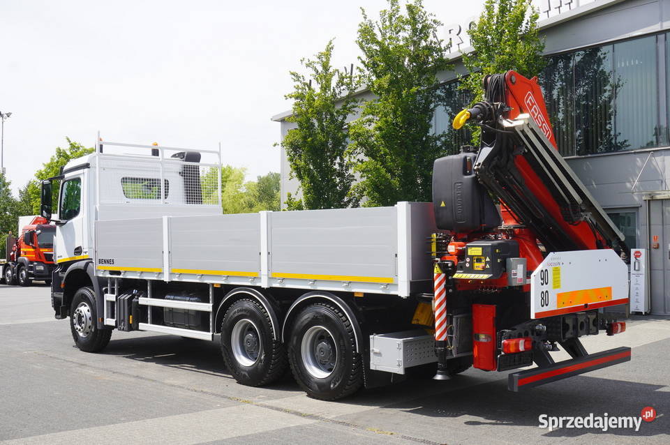 MercedesBenz Arocs 2636 burtowy HDS Fassi F175 radio / CD Kraków