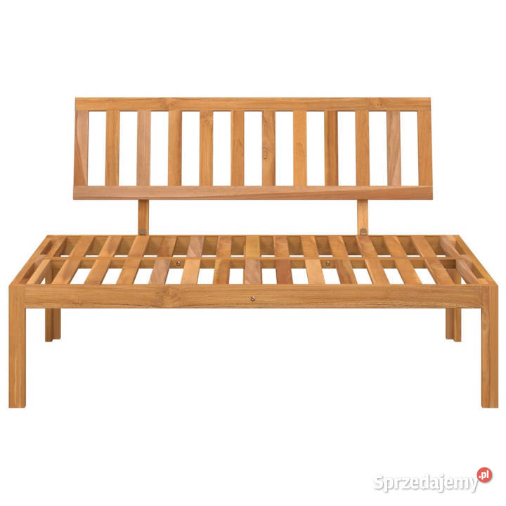 Sofa ogrodowa z deseczek lite drewno akacjowe Krzesła ogrodowe