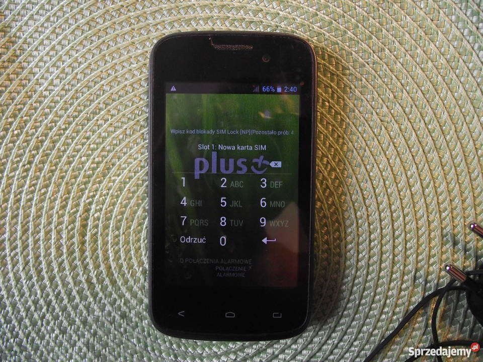 Telefon Plus Kazam 3 Pozostałe Grodzisk Wielkopolski sprzedam