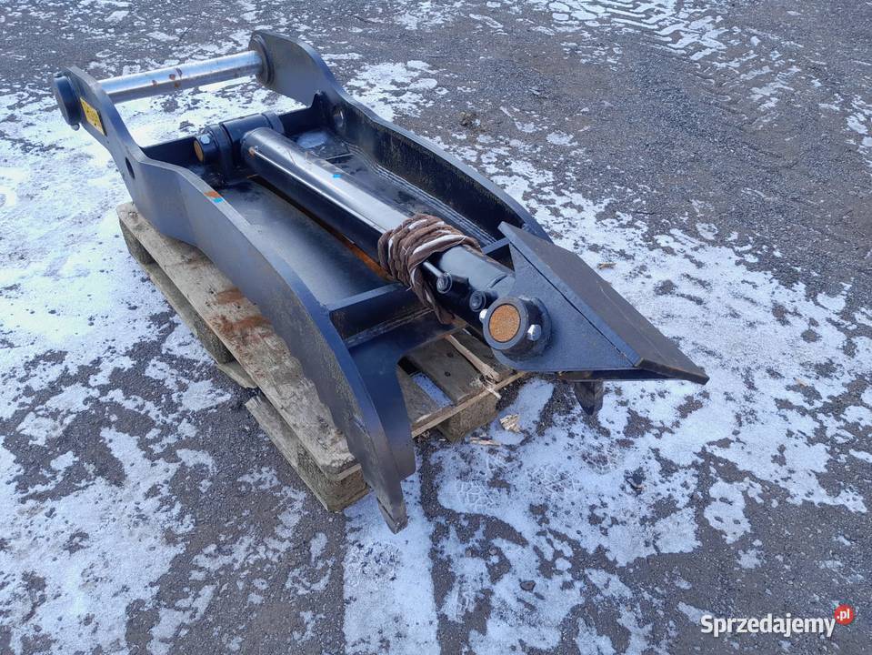 Łapa dociskowa hydrauliczna chwytak wyburzeniowy Maków Podhalański