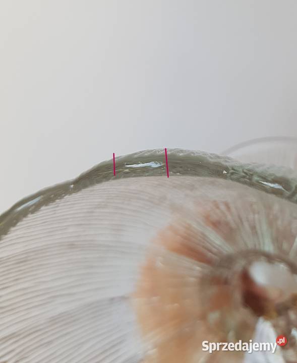 Cukiernica pucharek Cora Ząbkowice szkło PRL Dąbrowa Górnicza sprzedam