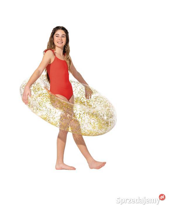 Brokatowe koło do pływania 107x27 INTEX 56274 wielkopolskie Poznań sprzedam