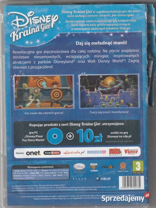 Kraina gier Toy Story Mania Pruszków