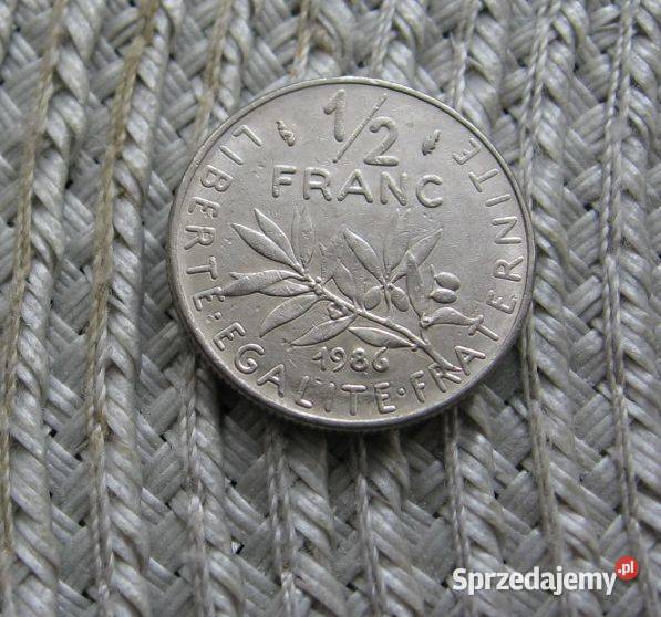 Francja 12 Franla 1986r Kolekcje Kalisz
