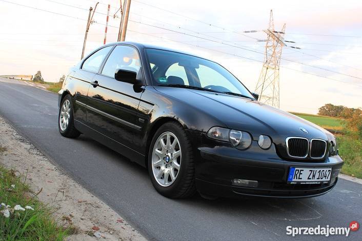 BMW 318Ti E46 Oryginał Z Niemiec Serwis Ideał 1800cm3 wielkopolskie Konin