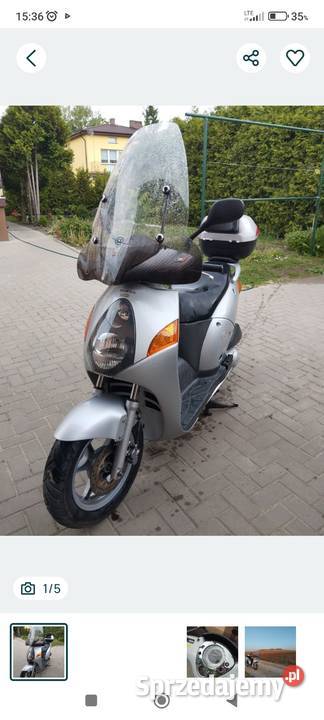 Skuter Honda NES 150 2000 r skuter Motocykle, skutery, quady lubelskie Chełm