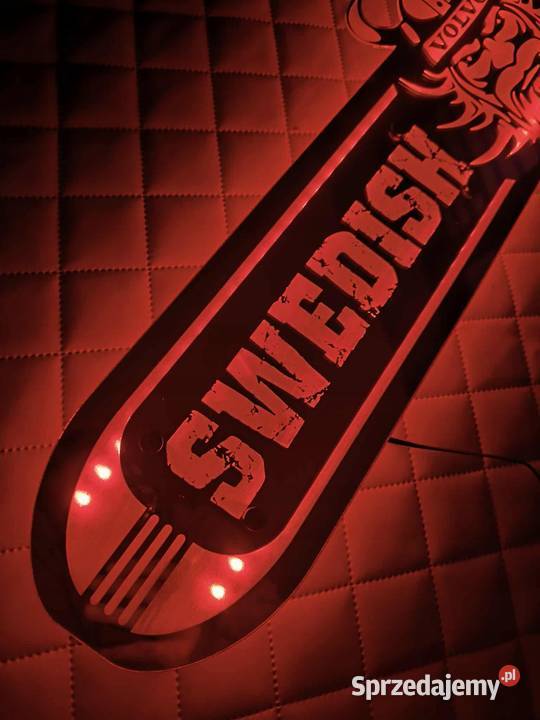 Lustro LED VOLVO VIKING 100x25 podświetlane 24v Kobierno