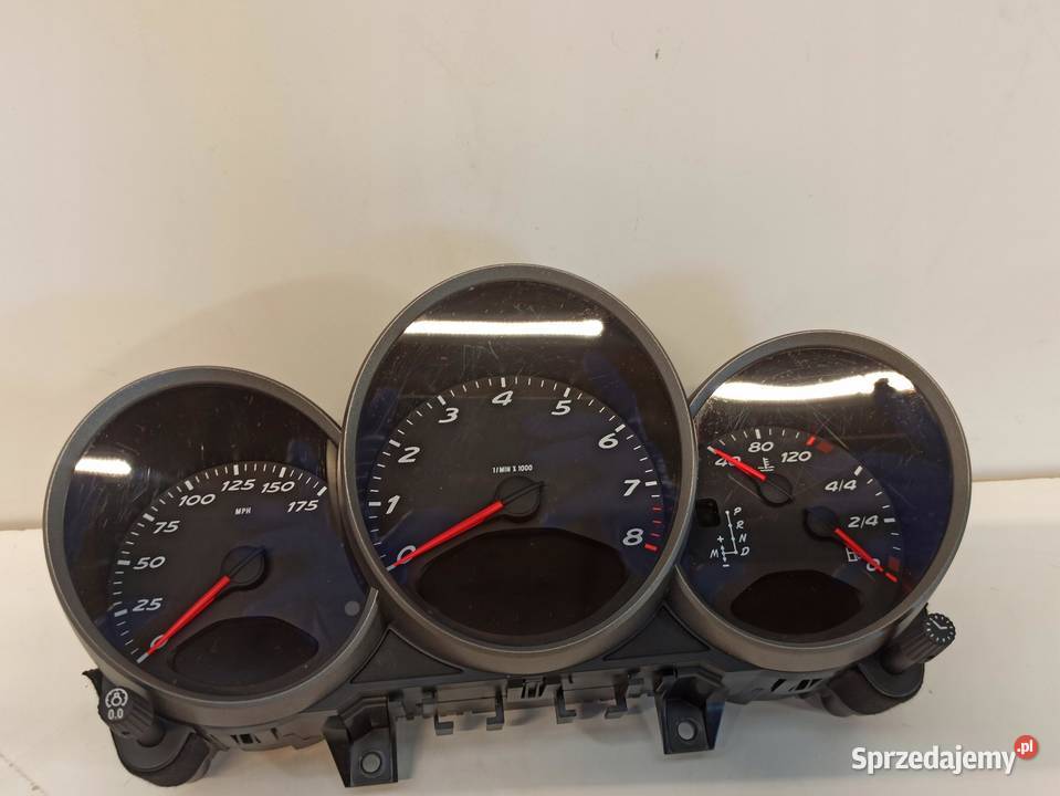 PORSCHE BOXSTER LIFT LICZNIK 98764130404 MPH RHD osobowe dolnośląskie