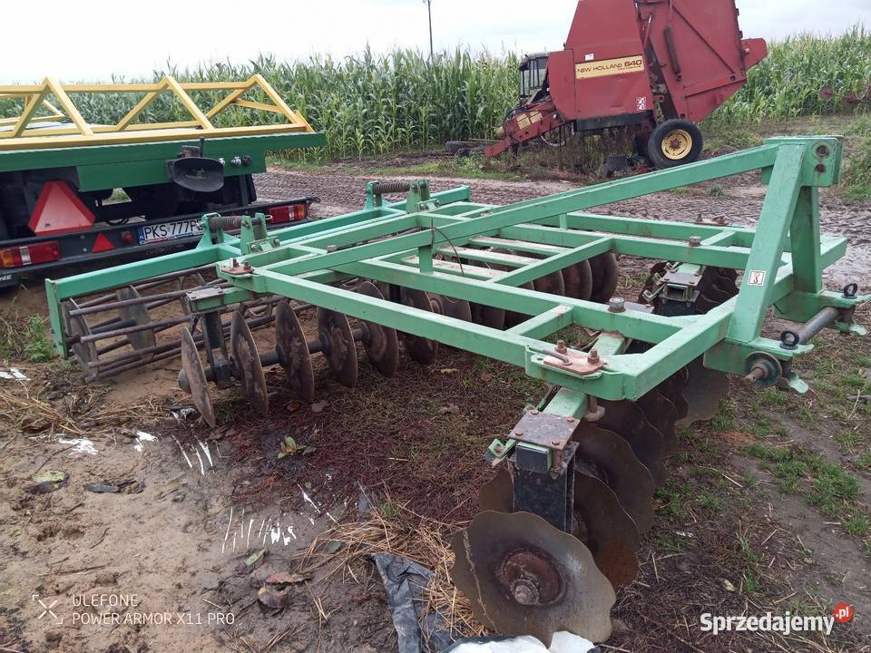 Brona talerzowa Bomet 27m agregat talerzowy Śmigiel