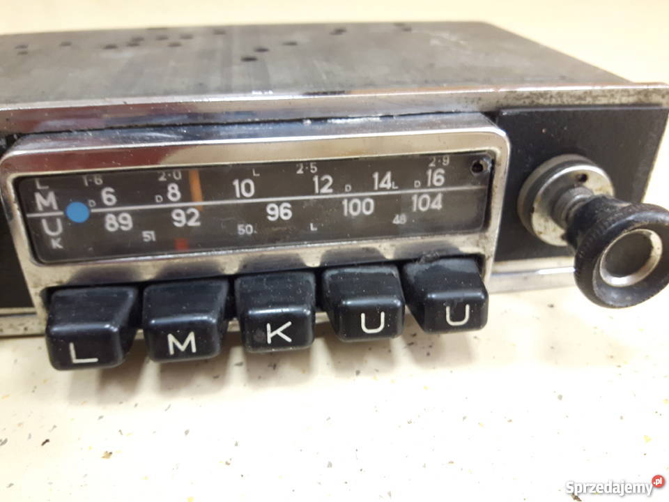 Radio samochodowe Fiat 125p Syrena Zastawa stare lubelskie Dęblin