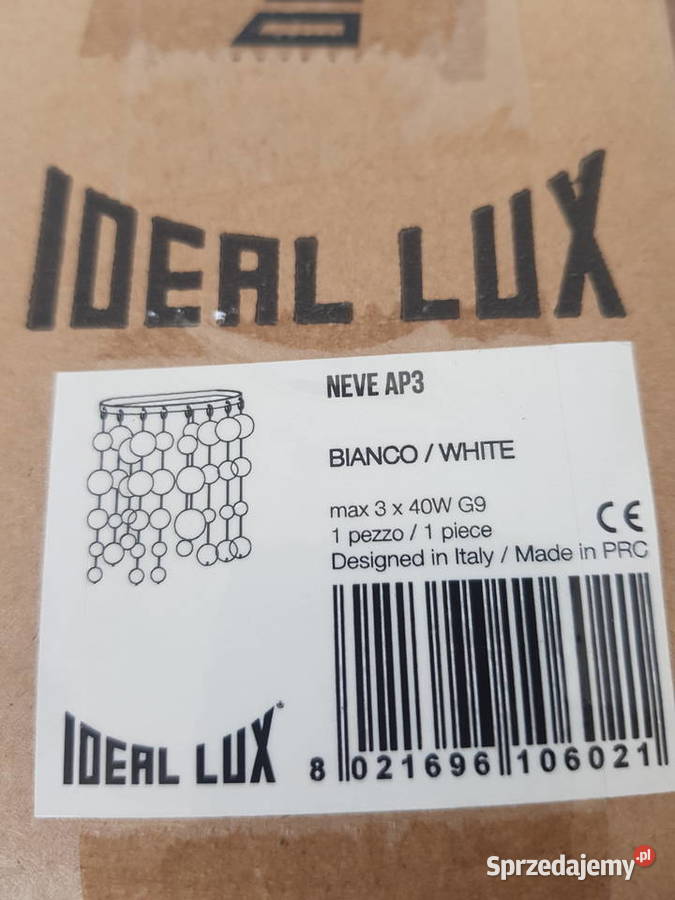 Kinkiet ścienny kuleczki GLAMOUR IDEALLUX NEVE