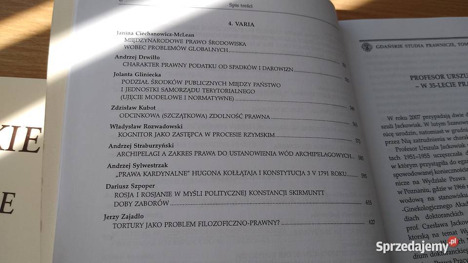 GDAŃSKIE STUDIA PRAWNICZE 17 2007 Studia Gdańsk