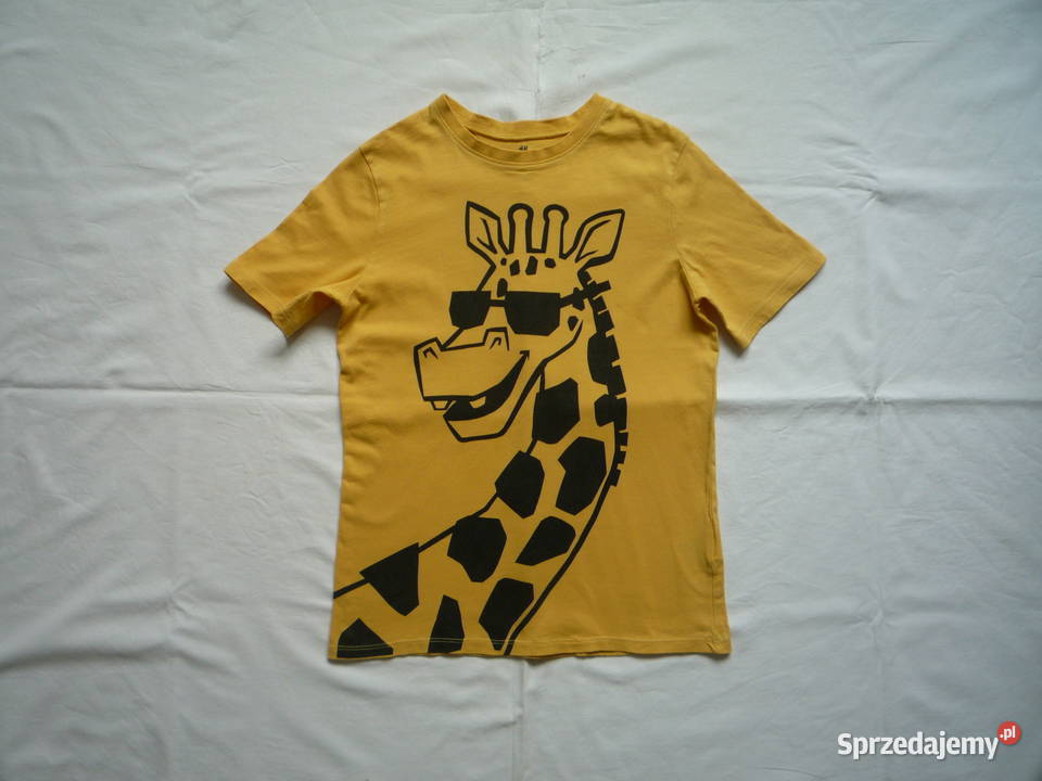 HM r 134140 Żółta Koszulka Żyrafa sprzedam