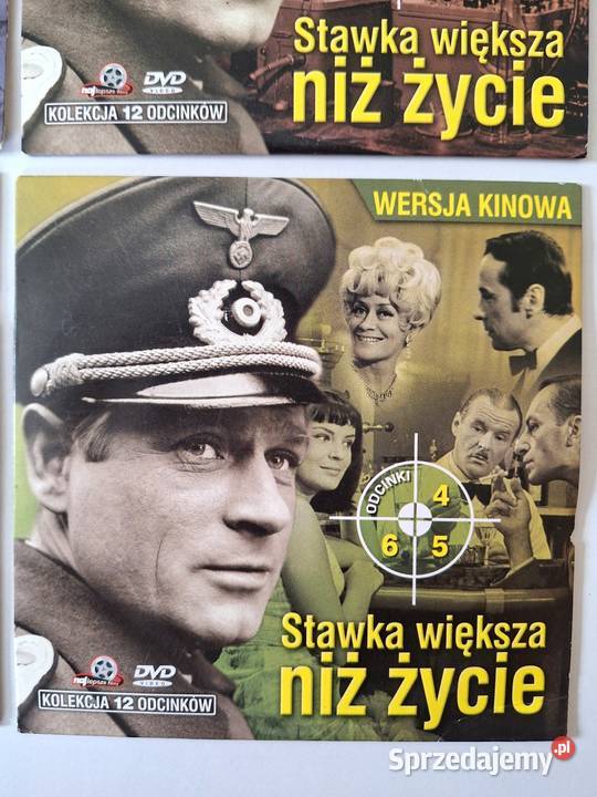 kolekcja DVD z serialem wojennym Stawka większa Wrotnów