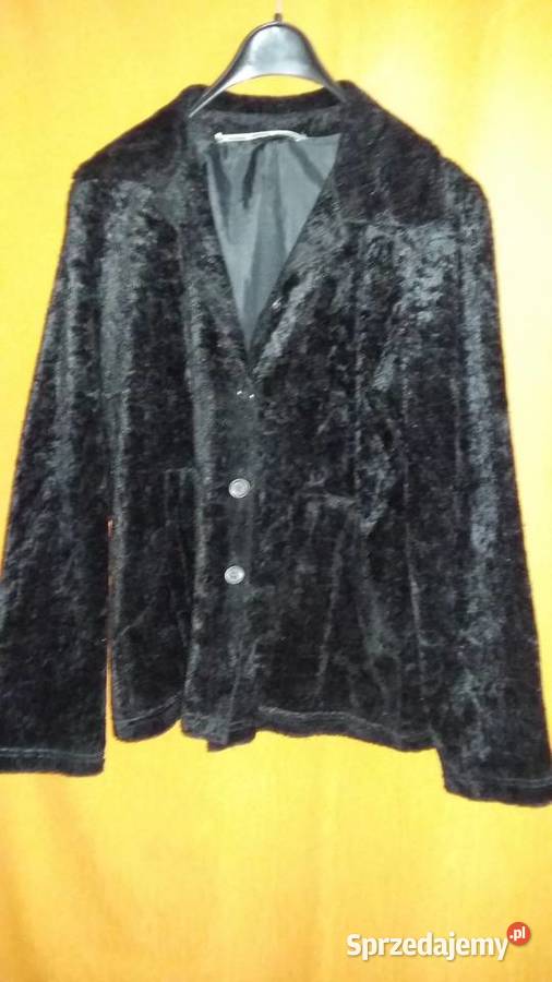 Żakiet futerkowy na podszewceczarnyM Rozmiar 38(M) Łódź sprzedam