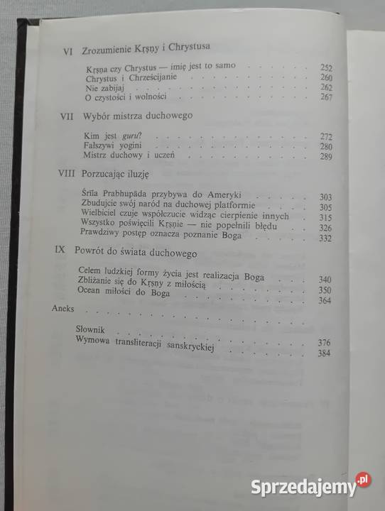 ACBhaktivedanta Swami Braphupada Prawda i piękno Antykwariat Koźminek