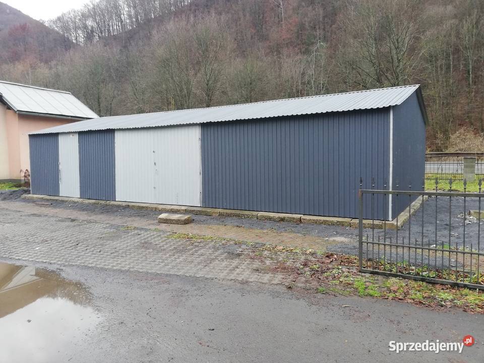 A57 Garaż Blaszany OCYNKOWANY Garaże Blaszane 60m2 Wałcz