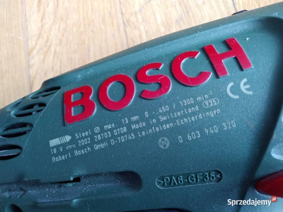 Wkrętarka BOSCH PSR 18 VE 2 akumulator Elektryczne Gdynia