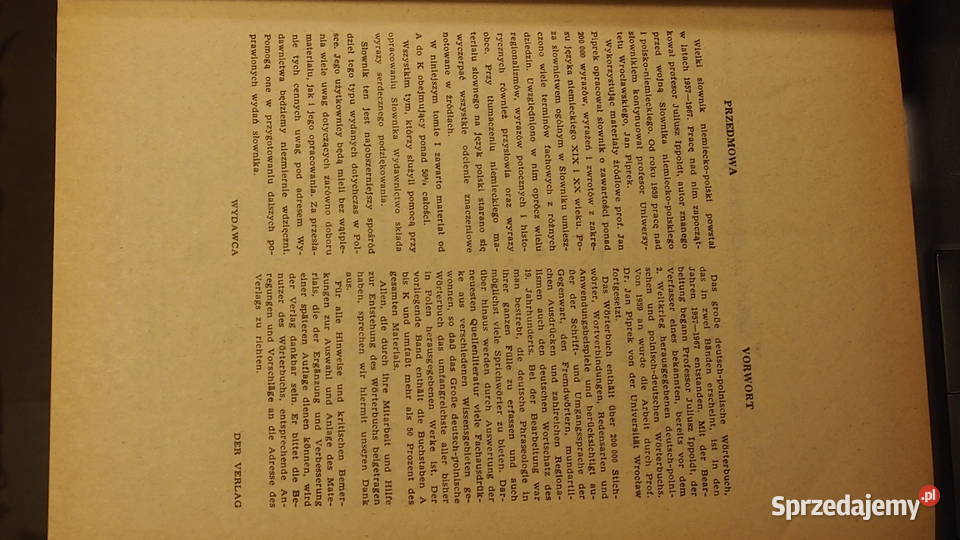 Wielki słownik niemiecko polski J Piprek J śląskie Tychy