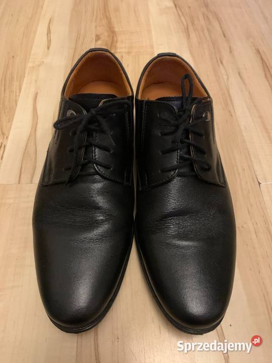 Buty wizytowe skóra naturalna 38 255 nowe skóra Kraków sprzedam