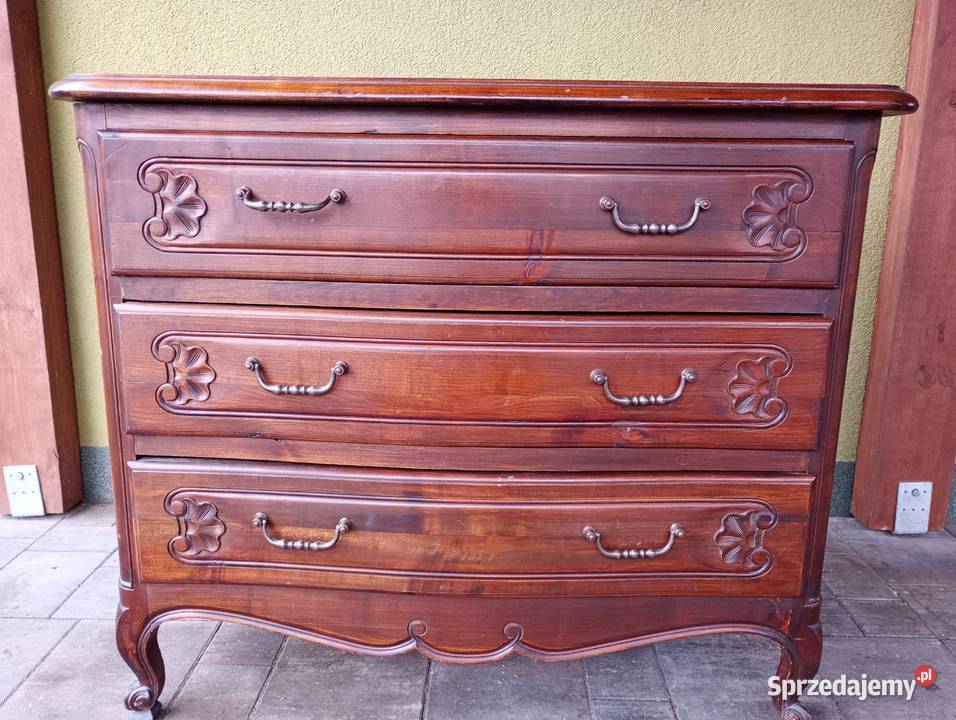Komoda Ludwik XV Meble wielkopolskie Budzyń