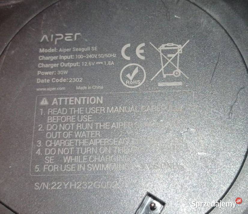 Odkurzacz basenowy Aiper Scuba SE podkarpackie