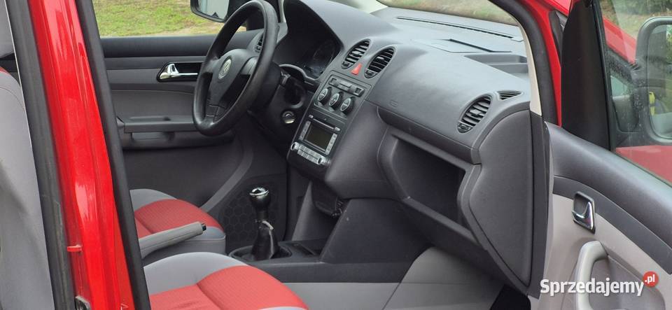 VW Caddy Life 14 MPI 2008r 2x drzwi przesuwne 5 aluminiowe felgi Caddy Nasielsk sprzedam