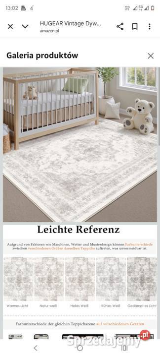 HUGEAR Vintage Dywany Do Salonu Szary 220x160 Zawiercie