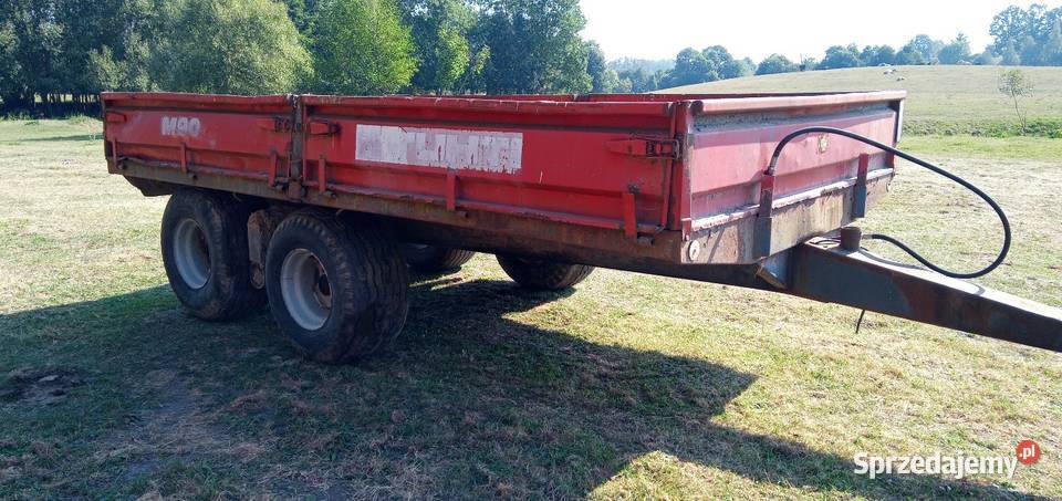 Tuhti M90 Przyczepa Wywrotka 9000 podlaskie Szołtany