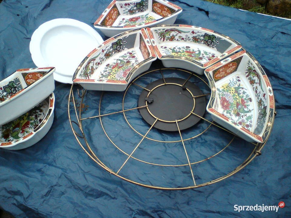 Porcelanowy zestaw stołowy HBABURI łódzkie