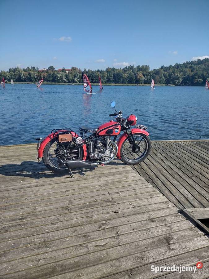 NSU 251 OSL 1938r zarejestrowany zabytek Mrągowo