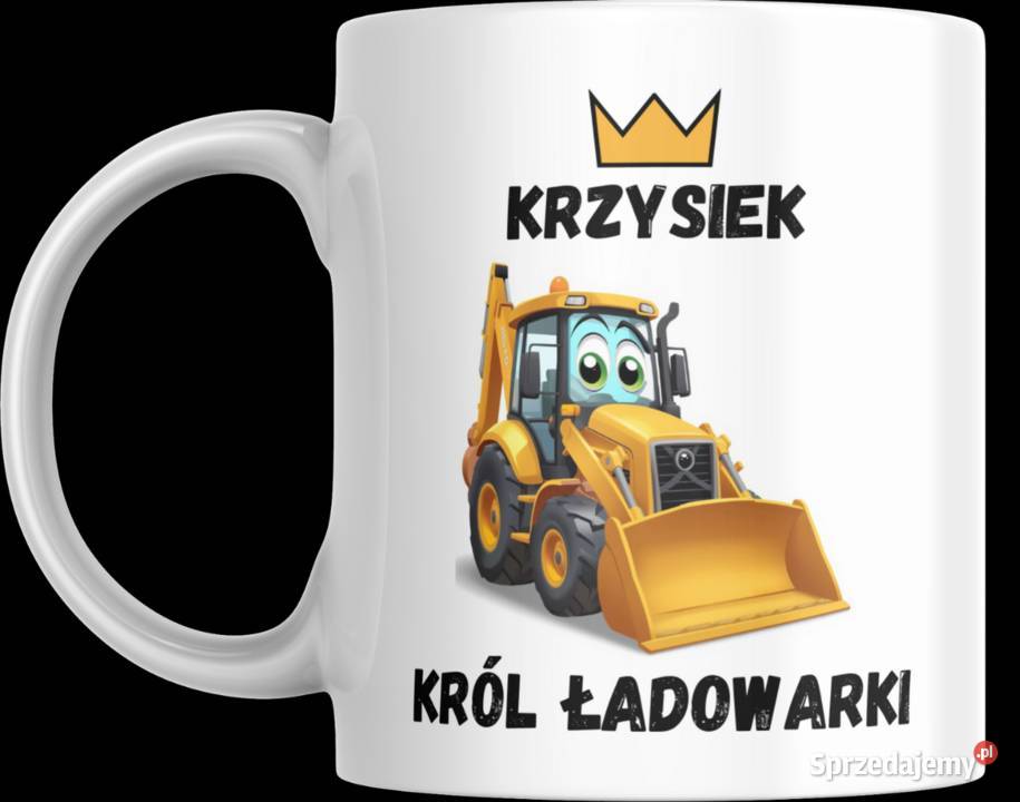 Kubek prezent fana operatora maszyn budowlanych Bydgoszcz