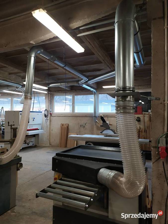 Rury odpylacze i instalacje odpylające