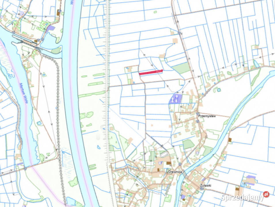 Grunt Drewnica Wierzbowa 3012m2 3012m2