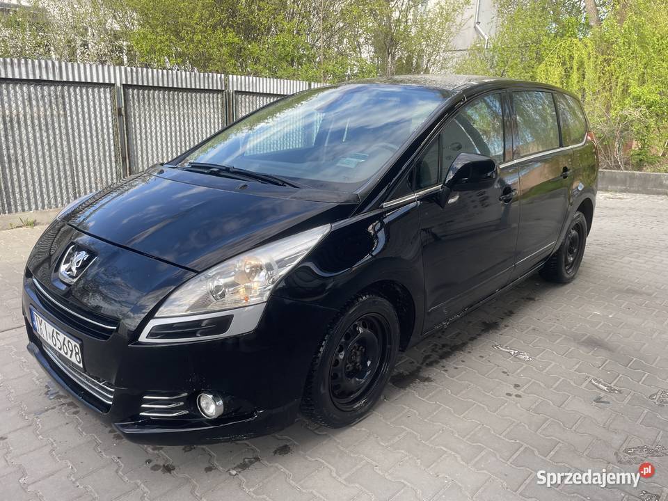 Peugeot 5008 16HDI 7 osobowy 2012 Opłaty do Kielce