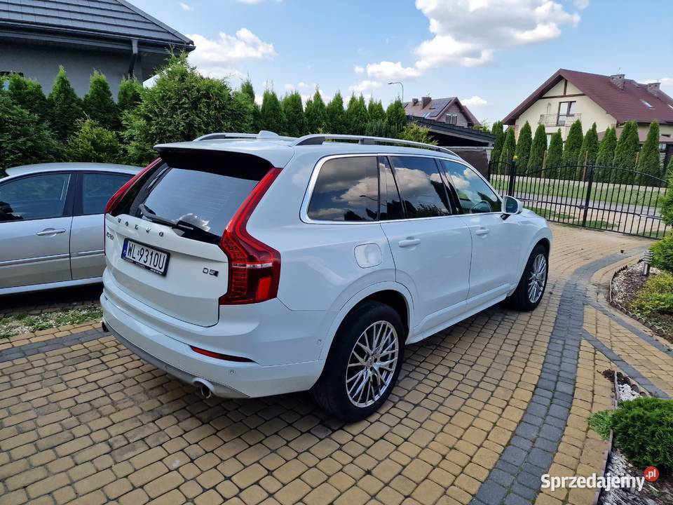 Volvo XC90 FULL LED 7 os El Hak Skóra 2kpl kół Rok produkcji 2016 Nowy Dwór Mazowiecki