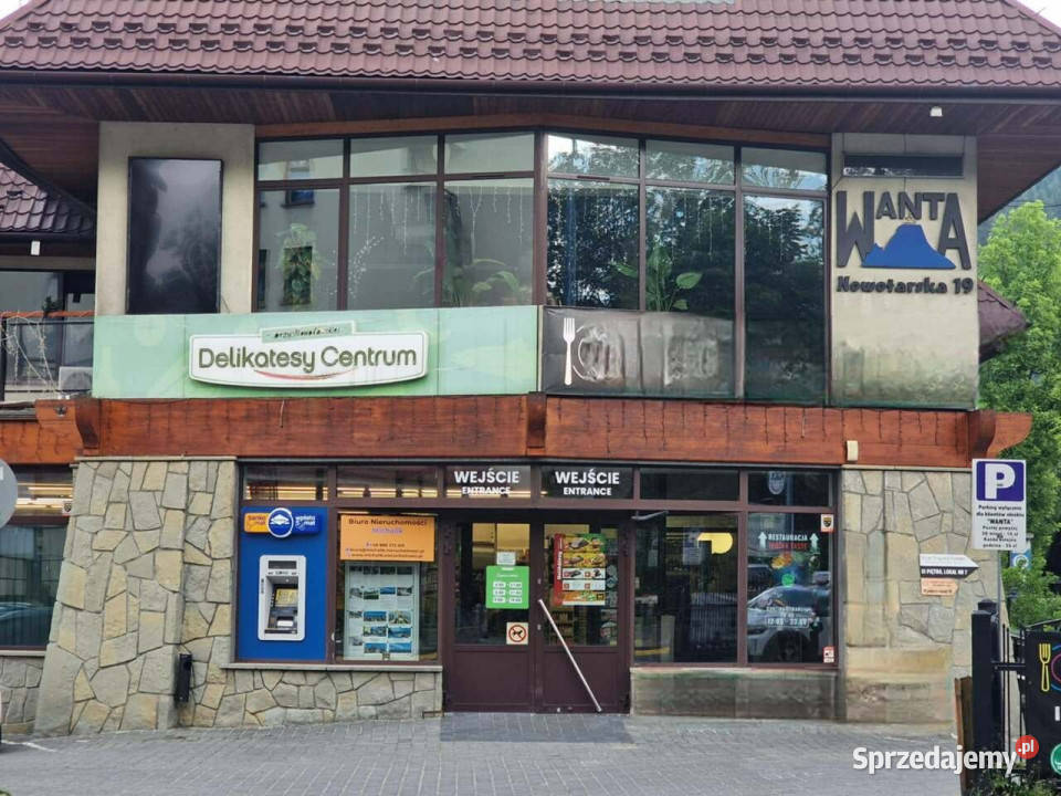 ZAKOPANE LOKAL USŁUGOWY 307 m POD MARKET