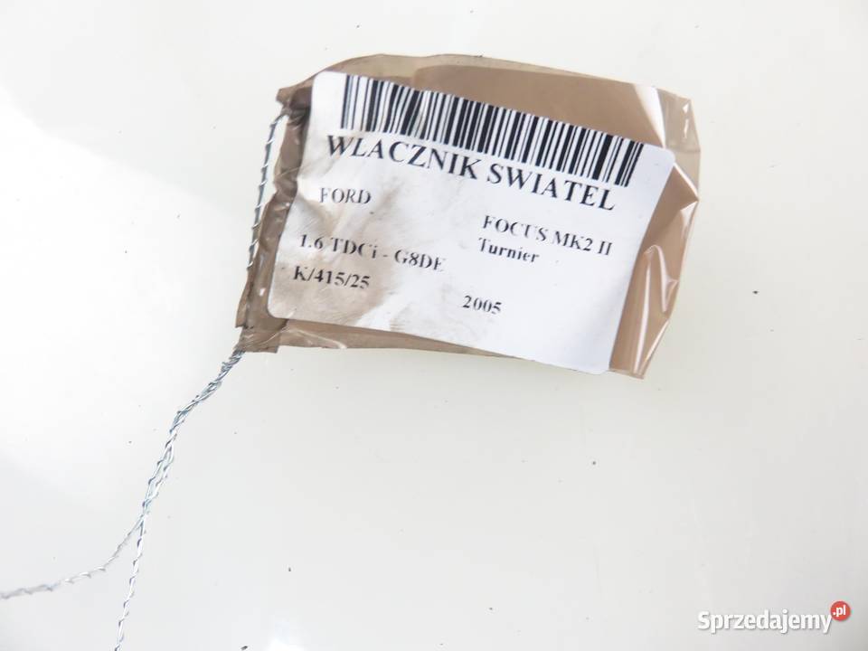 WŁĄCZNIK ŚWIATEŁ FORD FOCUS MK2 II 4M5T13A024LA osobowe sprzedam