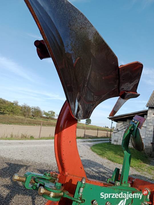 Pług 2 Skibowy Obrotowy Kverneland Model F 80 nieuszkodzony Trzydnik Mały
