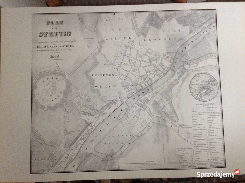 1262 Mapy Rozwoju Przestrzennego Szczecina XVII zachodniopomorskie Szczecin