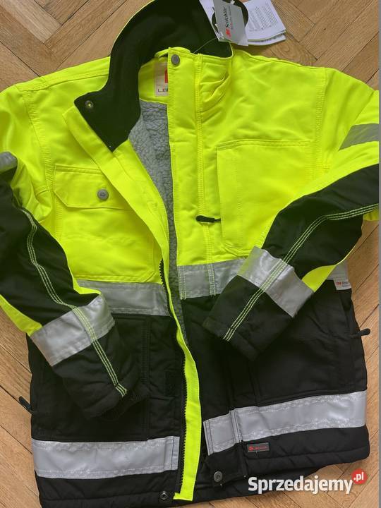 LBrador kurtka BHP odblaskowa zimowa ocieplana Warszawa