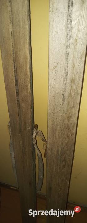 Drewniane narty Narty