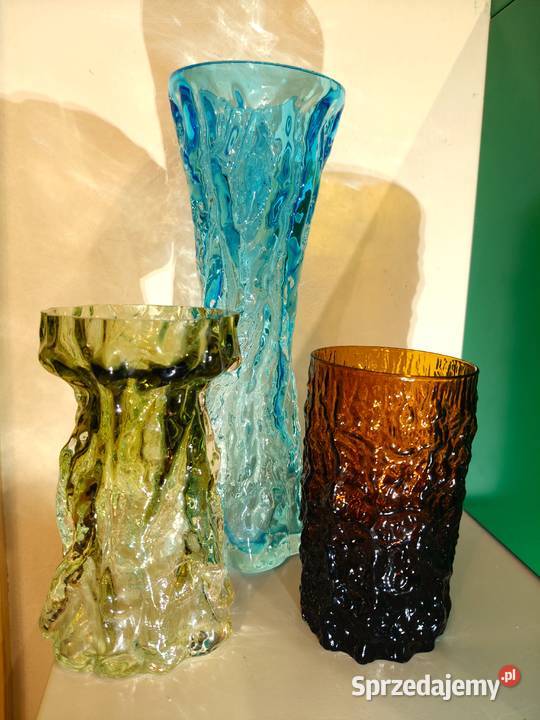 Wazony Kurt Wokan Ingrid glassG Baxtervintage wielkopolskie sprzedam