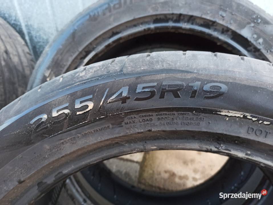 Opony 4x 25545 R19 Hankook Ventus s1 evo3 2021 Poznań