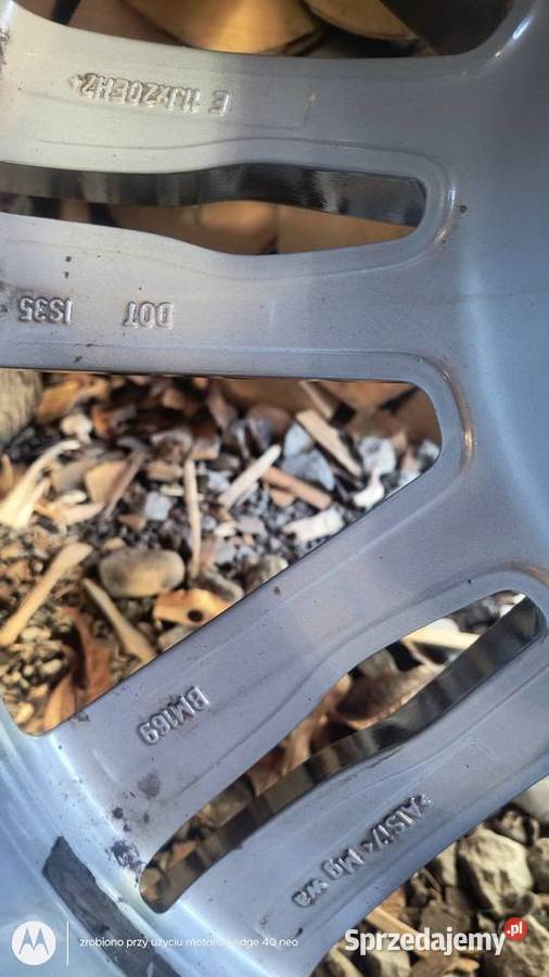 Bmw X5 X6 e70 e71 M pakiet dwie tylne felgi aluminiowe Bielsko-Biała
