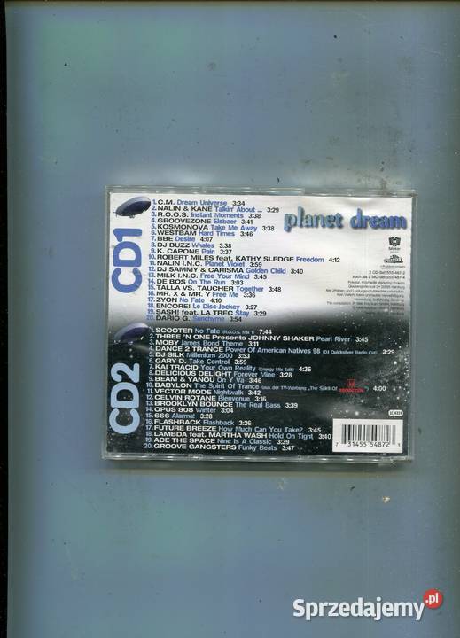 Planet Dream Vol1 Płyta CD
