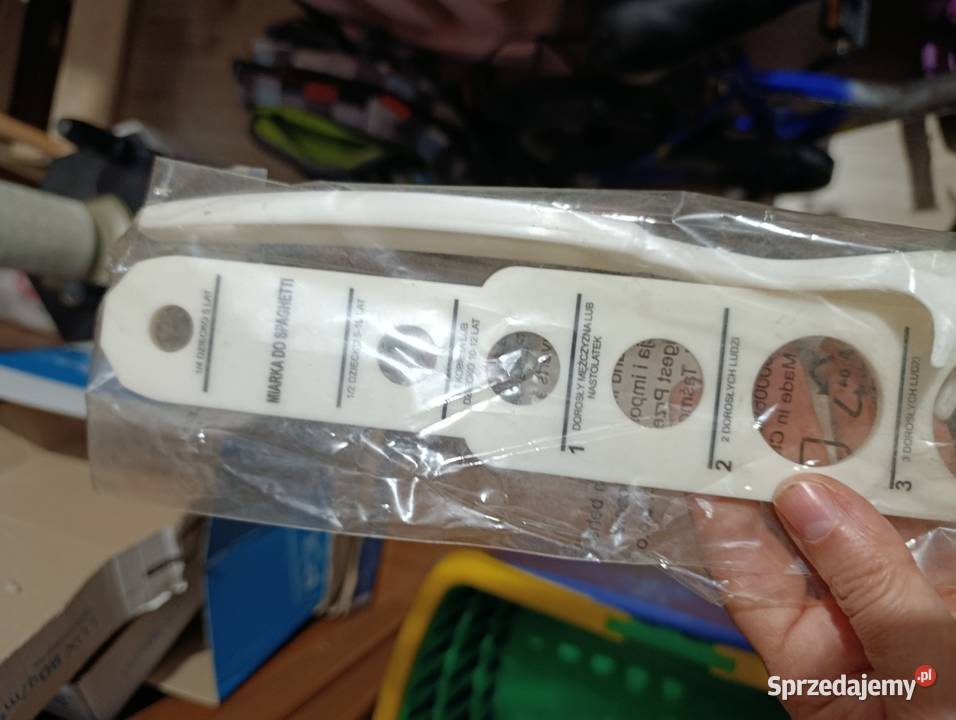 zestaw do spaghetti miarka łyżka nowe Poznań